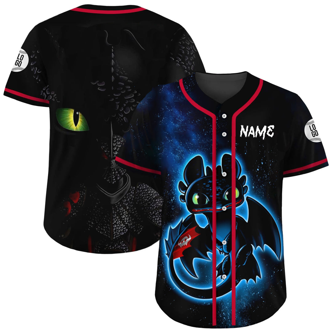 Personalized Dragon Tamer Fluorescence Baseball Jersey