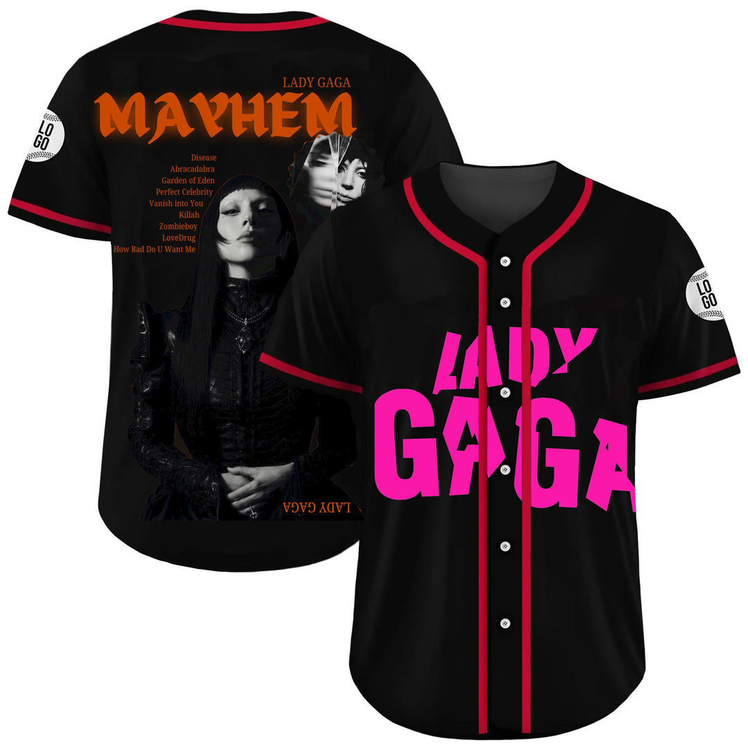 Personalized Mayhem Baseball Jersey