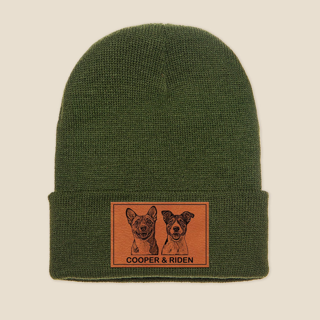 Personalisierte Hundefoto-Beanie-Geschenke für Hundemama, personalisierte Weihnachtsgeschenke für Tierliebhaber, Geschenk für Hundeliebhaber