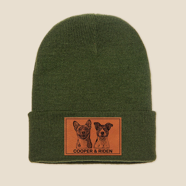 Personalisierte Hundefoto-Beanie-Geschenke für Hundemama, personalisierte Weihnachtsgeschenke für Tierliebhaber, Geschenk für Hundeliebhaber