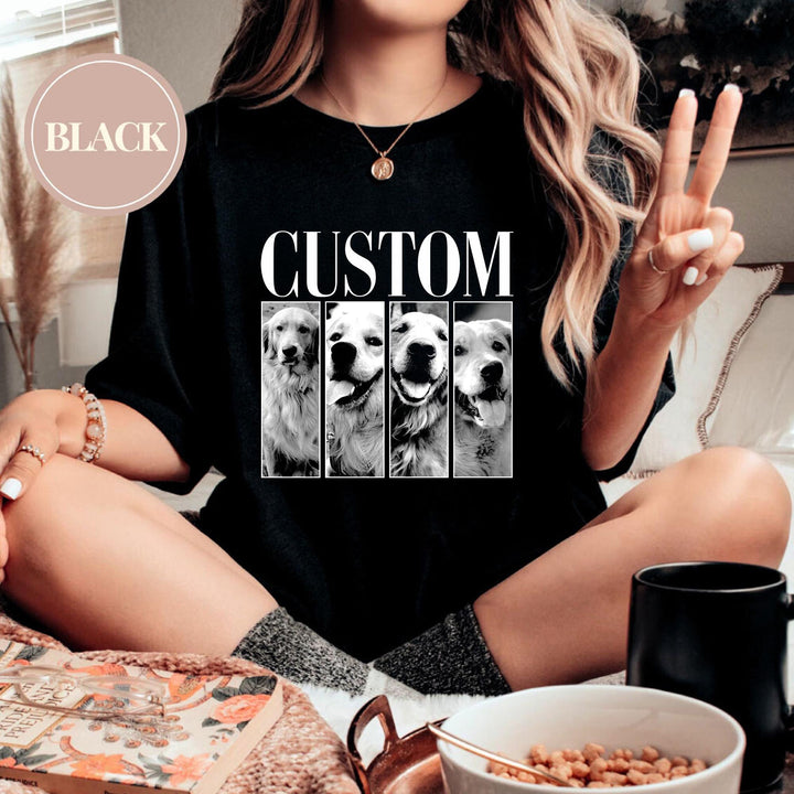 Custom Pets Photo Comfort Colors Shirt