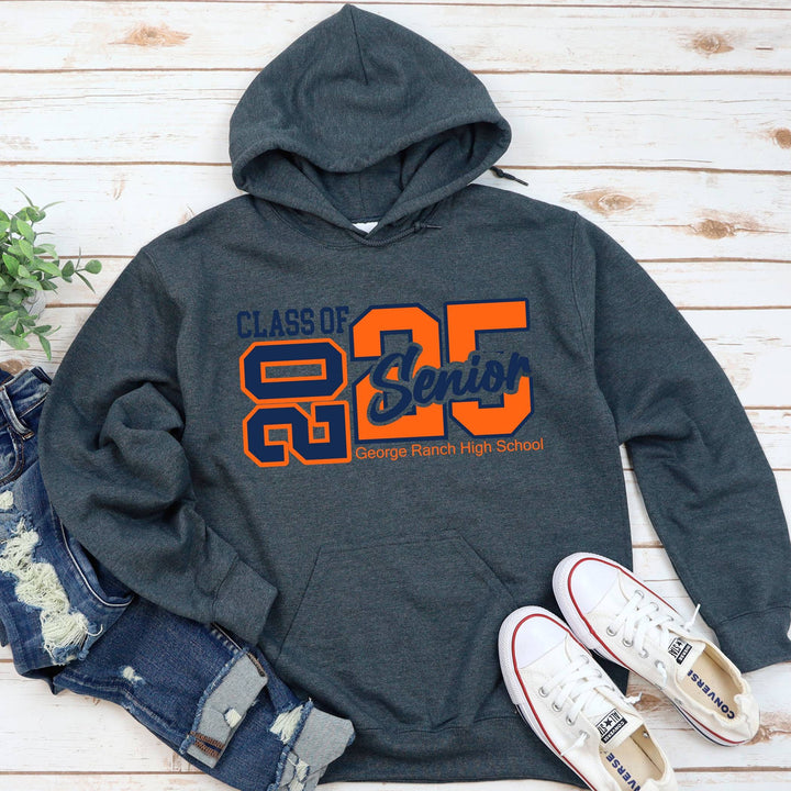 Personalized Senior 2025 Graduation Hoodie