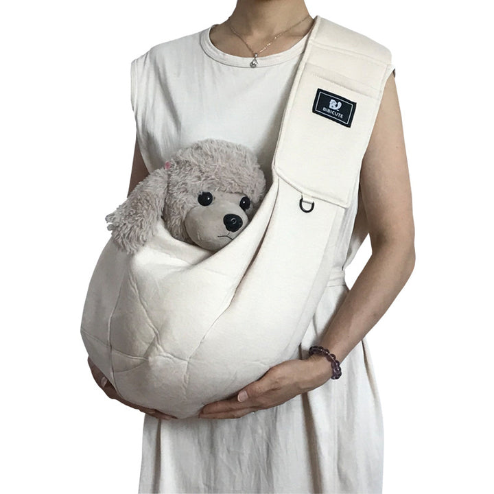 One shoulder crossbody pet bag for going out