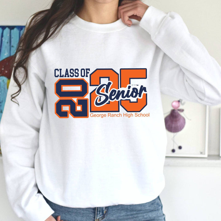 Personalized Senior 2025 Graduation Hoodie