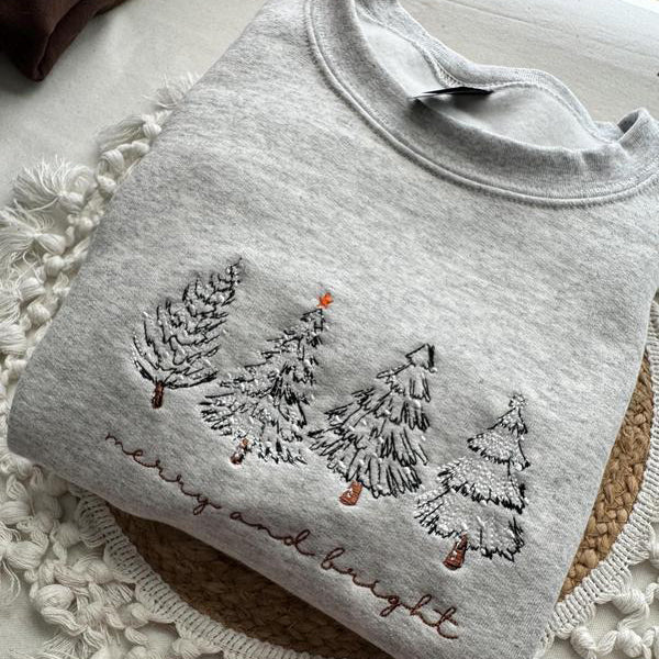 Gregory Valentino Merry And Bright Christmas Sweatshirt