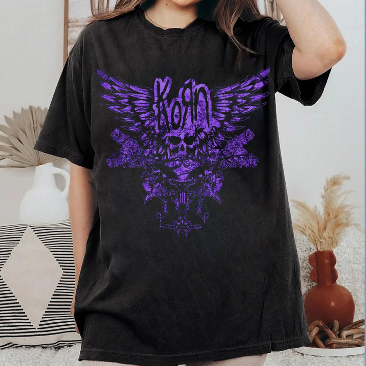 KORN Vintage Skeleton Custom Shirt