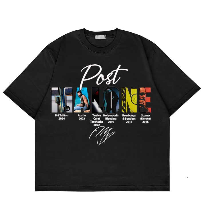 Vintage Post Malone So Cute Ghost T-Shirt