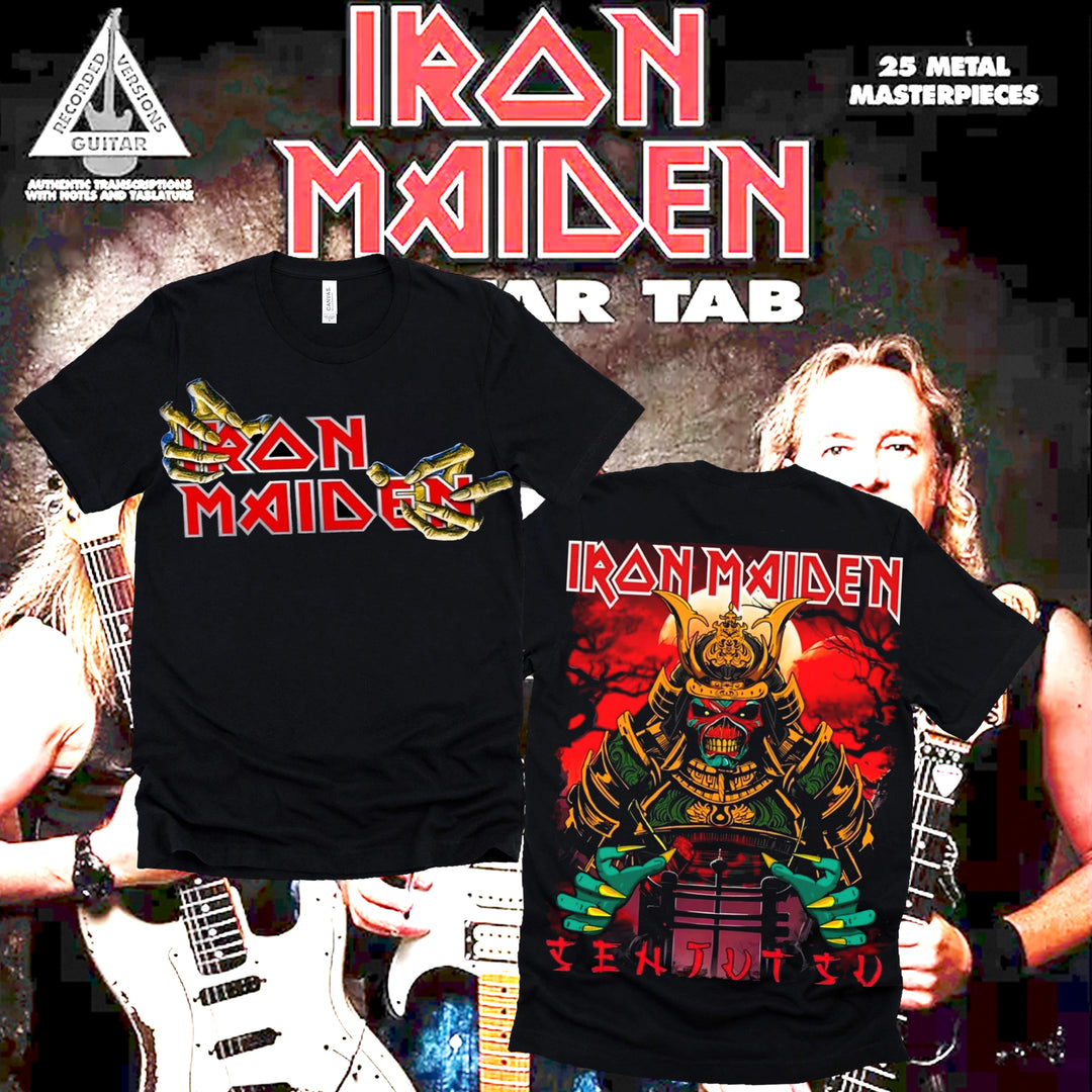 Personalized Iron Maiden Senjutsu Print T-shirt