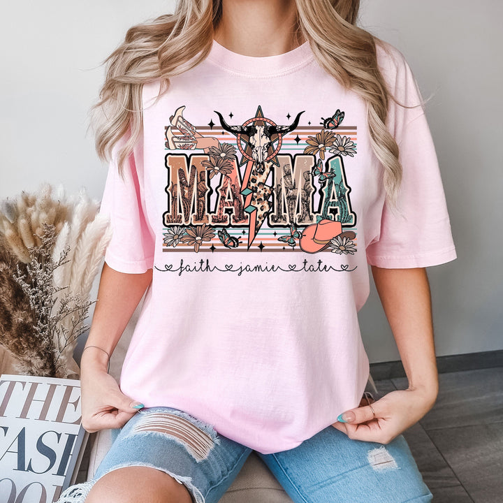 Custom Country Mama T-shirt
