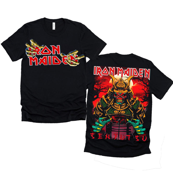 Personalized Iron Maiden Senjutsu Print T-shirt