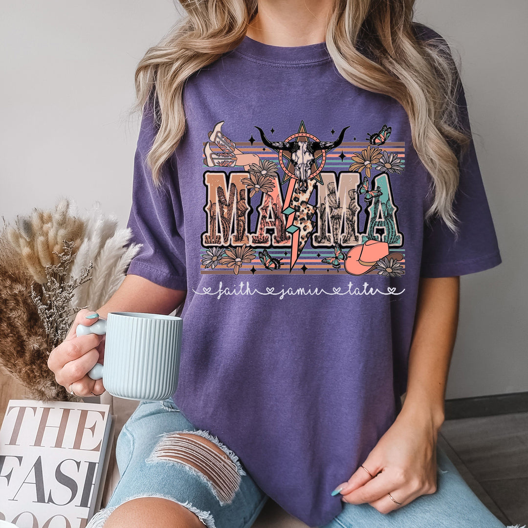 Custom Country Mama T-shirt