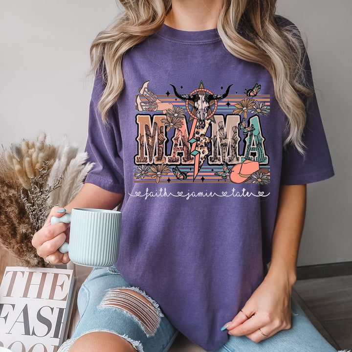 Custom Country Mama T-shirt