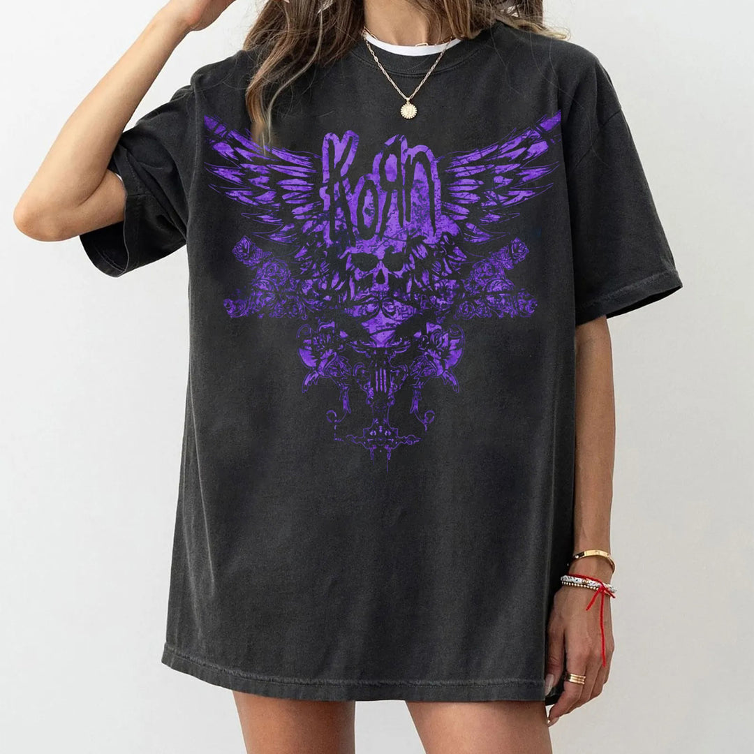 KORN Vintage Skeleton Custom Shirt