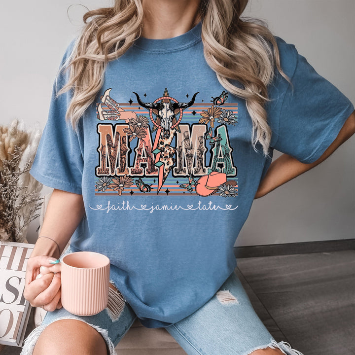 Custom Country Mama T-shirt