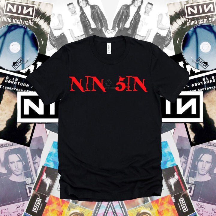 Personalized Nine Inch Nails Print T-Shirt