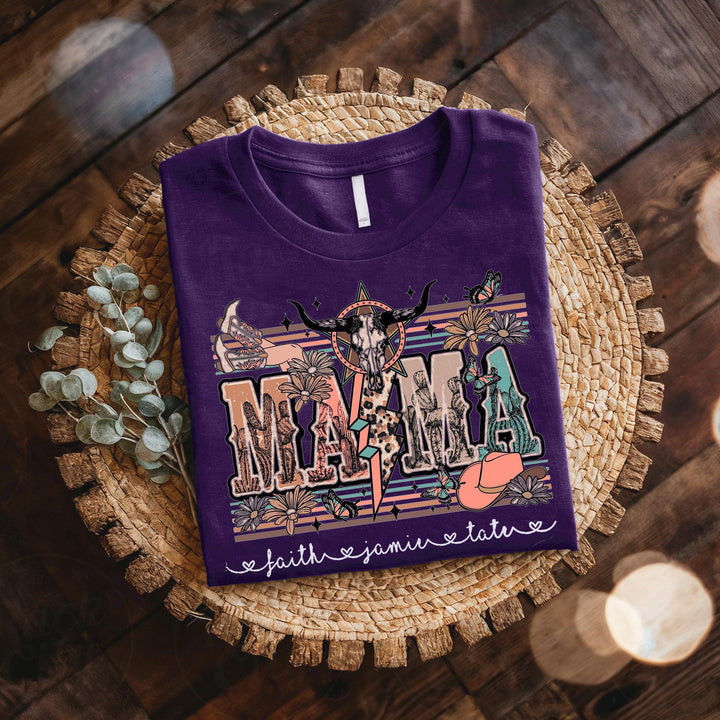 Custom Country Mama T-shirt