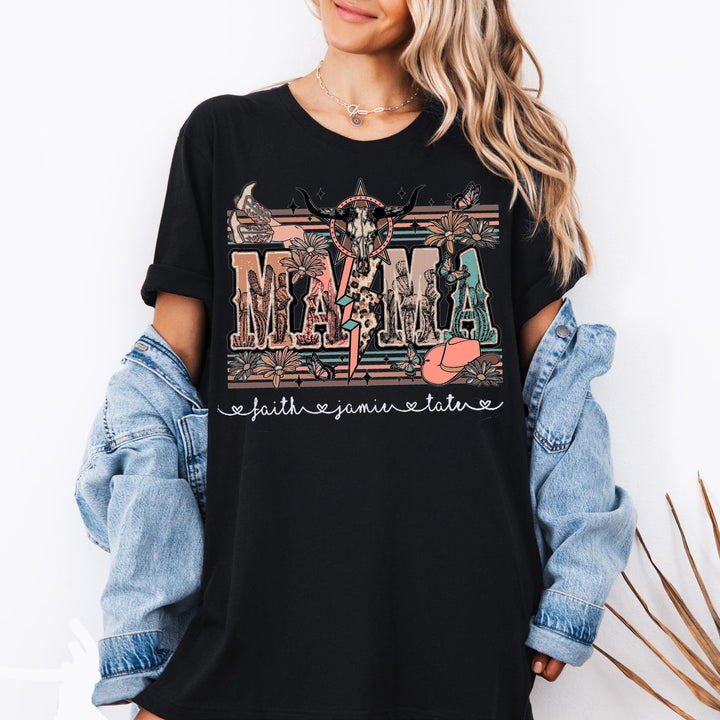 Custom Country Mama T-shirt