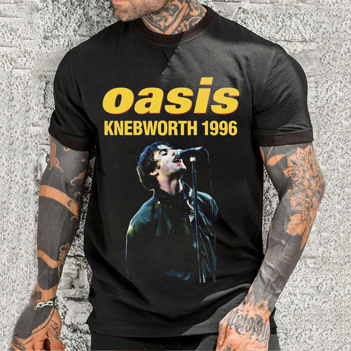 Personalized Oasis Knebworth 1996 T-Shirt