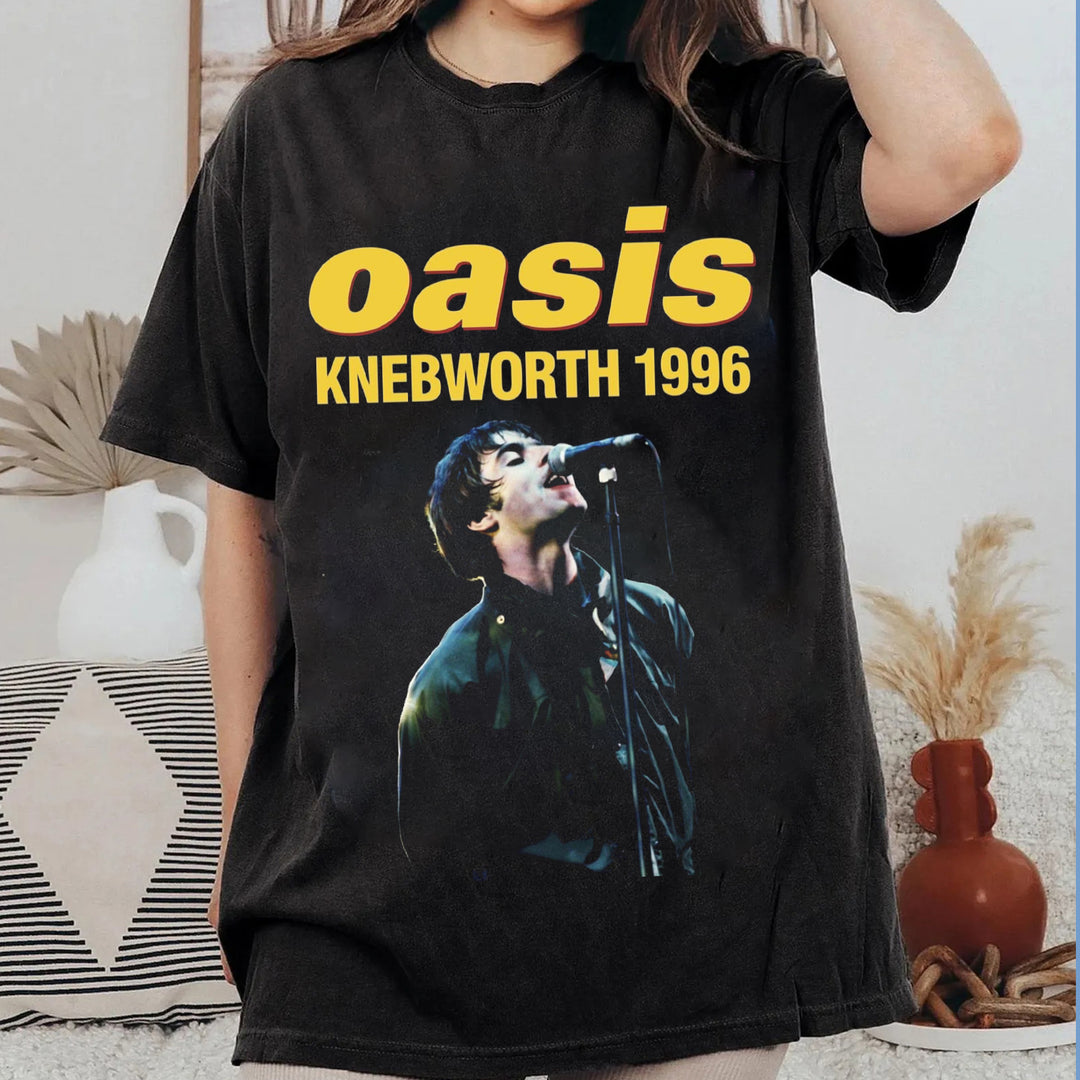 Personalized Oasis Knebworth 1996 T-Shirt