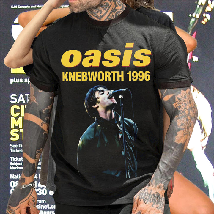 Personalized Oasis Knebworth 1996 T-Shirt