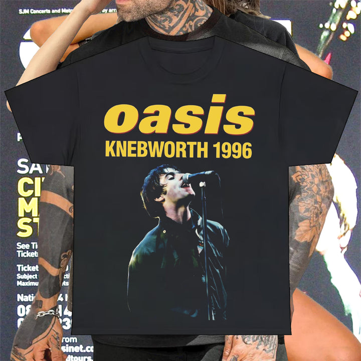 Personalized Oasis Knebworth 1996 T-Shirt
