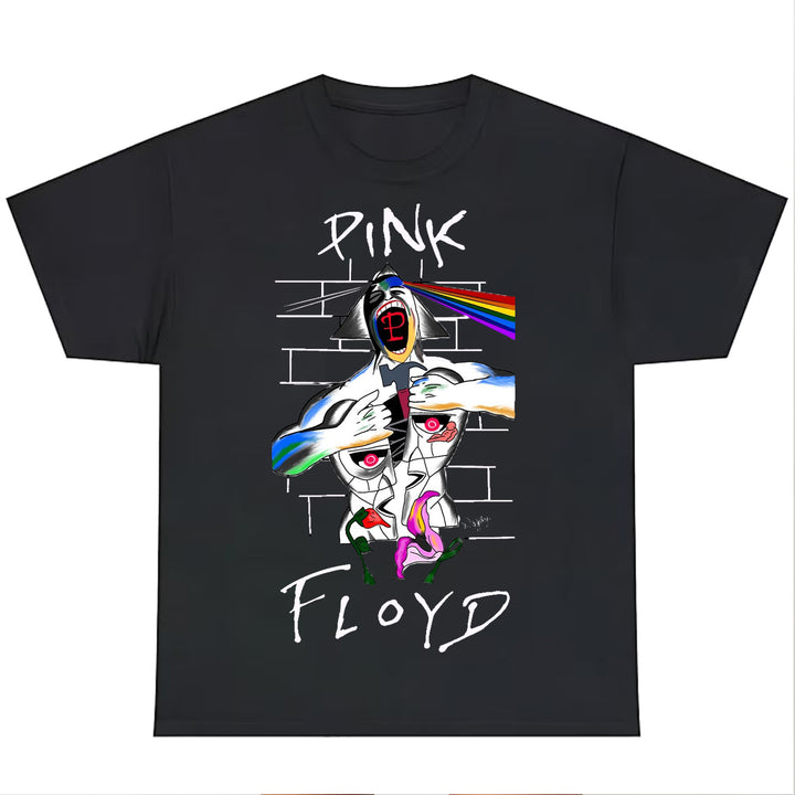 Personalized Pink Floyd Print T-shirt