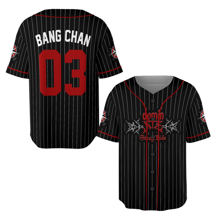 Custom DominATE Skz World Tour 2025 Kpop Trending Jersey, Lee Know, Changbin,IN, SKZ Merch, Skz Shirt, GiftForFan