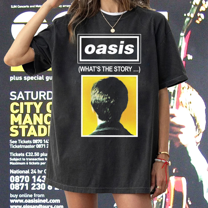 Personalized Oasis What's The Story T-Shirt