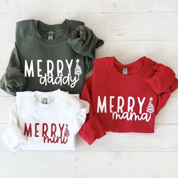 Custom Merry Christmas family outfit
