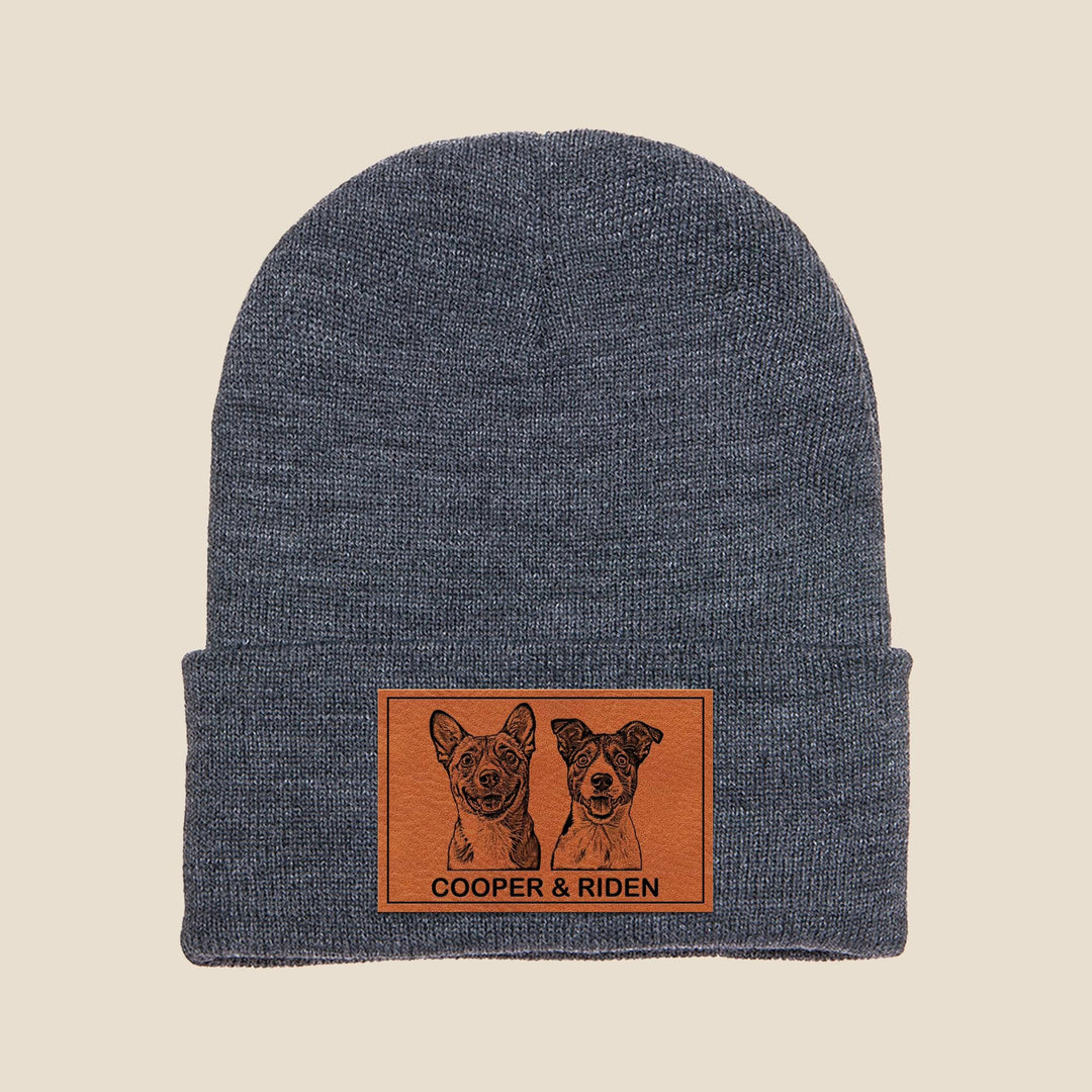Personalisierte Hundefoto-Beanie-Geschenke für Hundemama, personalisierte Weihnachtsgeschenke für Tierliebhaber, Geschenk für Hundeliebhaber