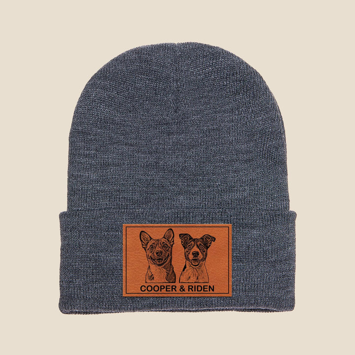Personalisierte Hundefoto-Beanie-Geschenke für Hundemama, personalisierte Weihnachtsgeschenke für Tierliebhaber, Geschenk für Hundeliebhaber