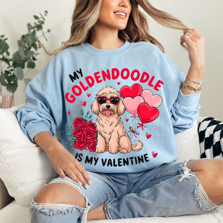 My Pet is My Valentine  Sweatshirt