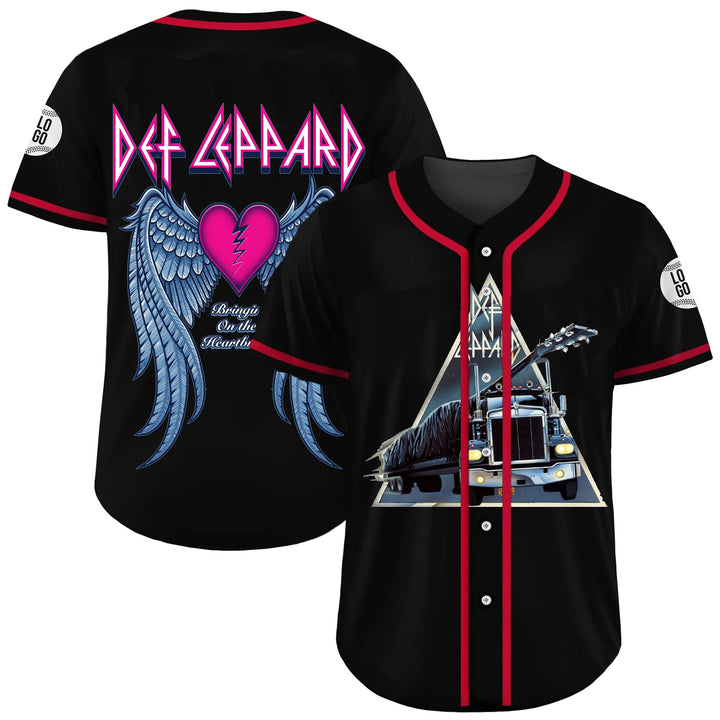 Personality Talk Def Leppard Tour 2025 Baseball jersey