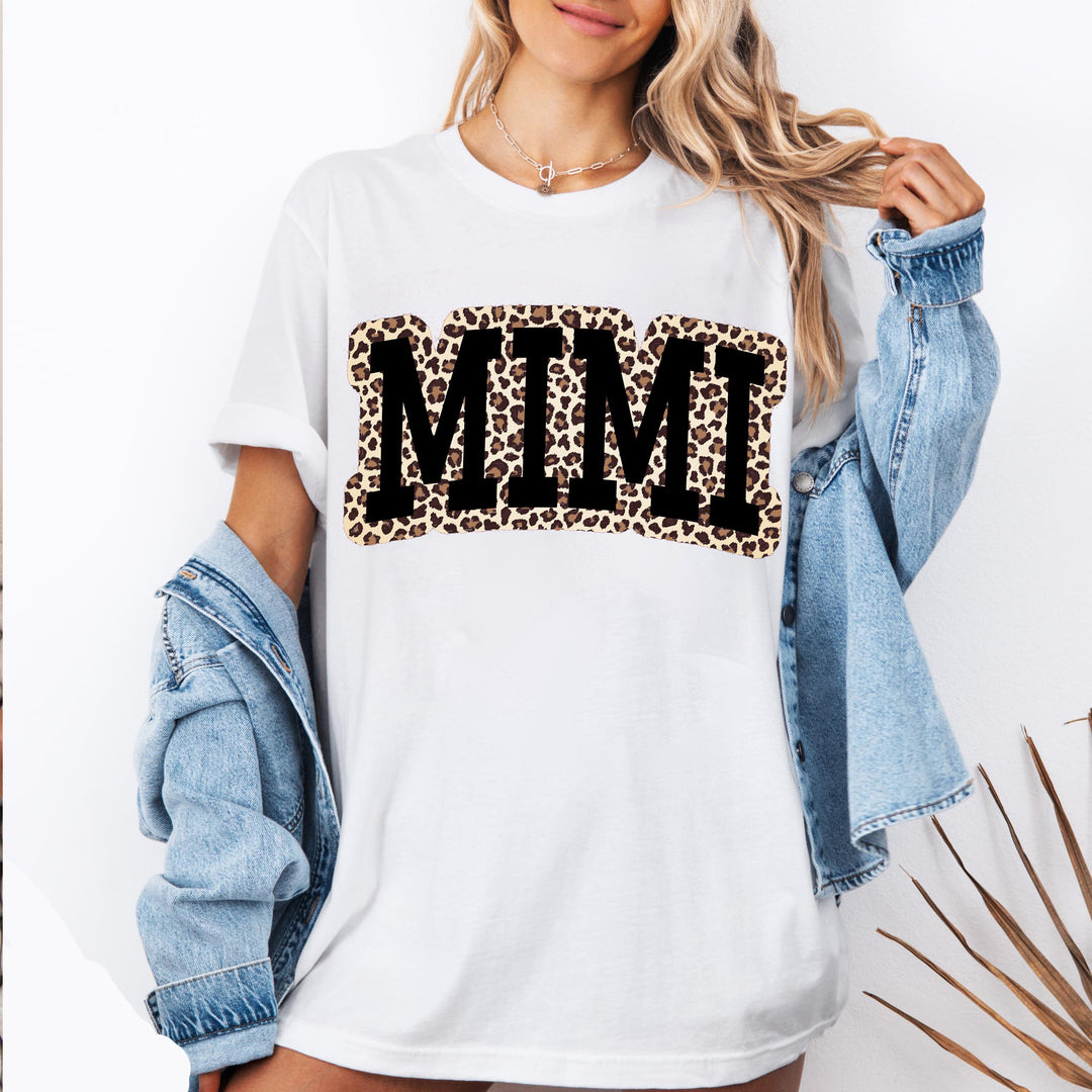 Custom Leopard Cheetah Mimi T-Shirt