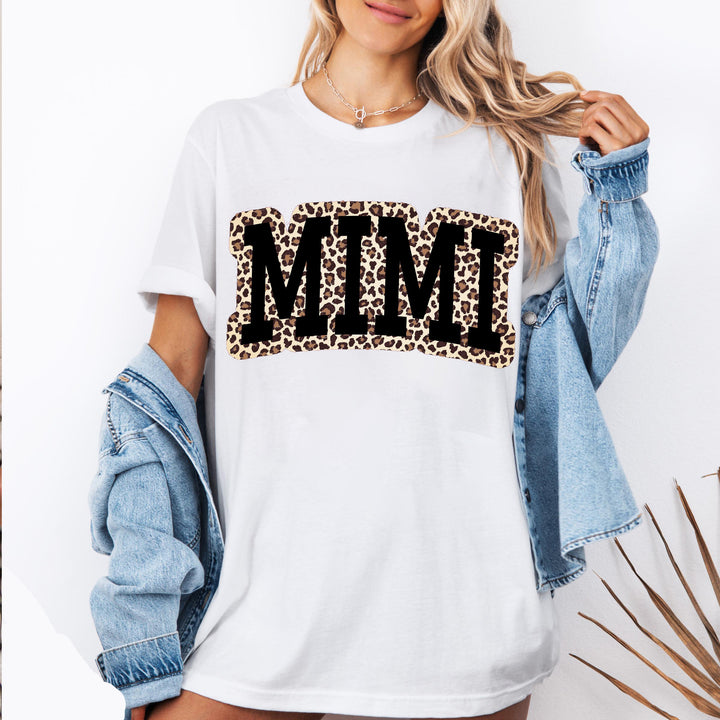 Custom Leopard Cheetah Mimi T-Shirt
