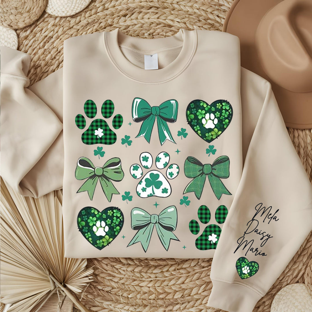 St Patrick's Day Dog Lover Sweatshirt