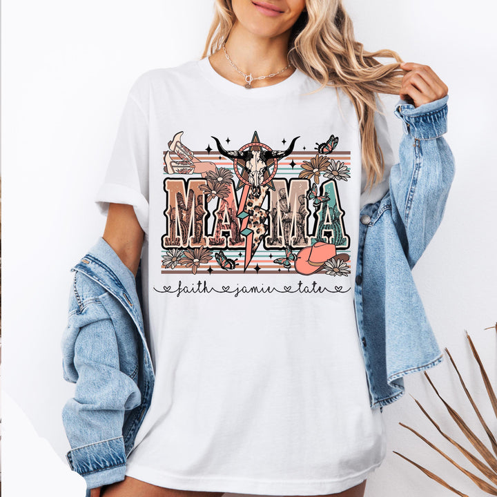 Custom Country Mama T-shirt