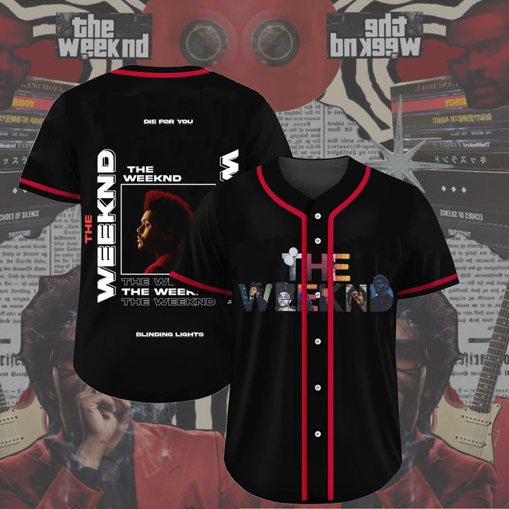 Personalization The Weeknd Die For YOU Blinding Lights Jersey
