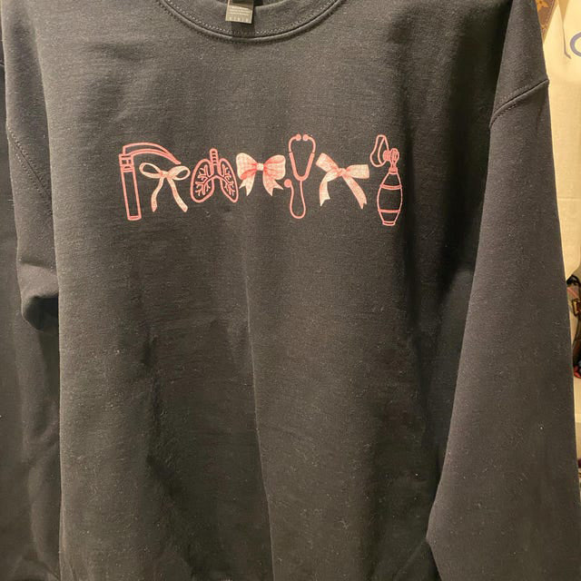 Personalized Mother Baby Nurse Sweatshirt, Custom Postpartum Crewneck Sweatshirt