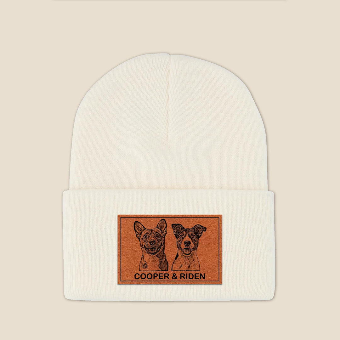 Personalisierte Hundefoto-Beanie-Geschenke für Hundemama, personalisierte Weihnachtsgeschenke für Tierliebhaber, Geschenk für Hundeliebhaber