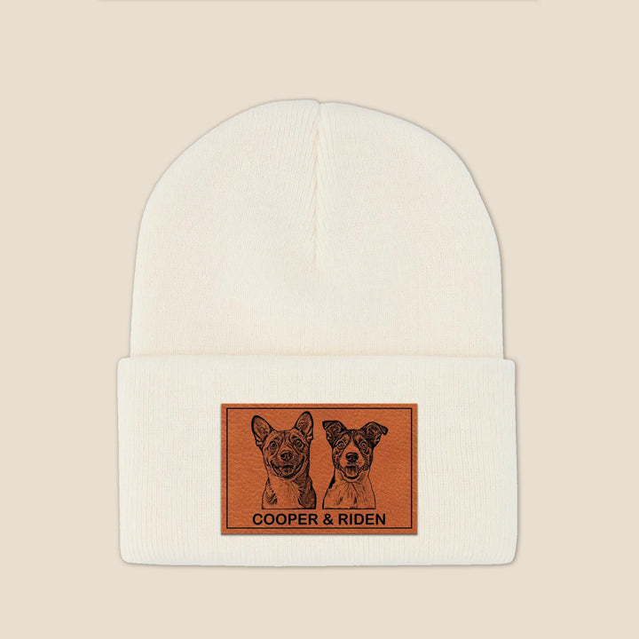 Personalisierte Hundefoto-Beanie-Geschenke für Hundemama, personalisierte Weihnachtsgeschenke für Tierliebhaber, Geschenk für Hundeliebhaber