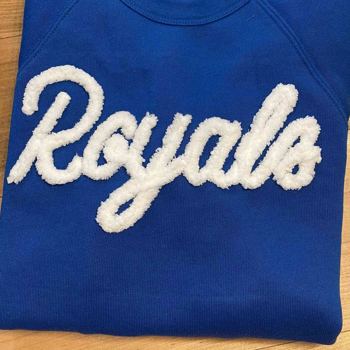 Embroidery Chenille Yarn Team Soft Sweatshirt