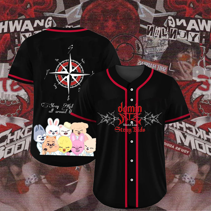 Custom DominATE Stray Kids  Trending Jersey