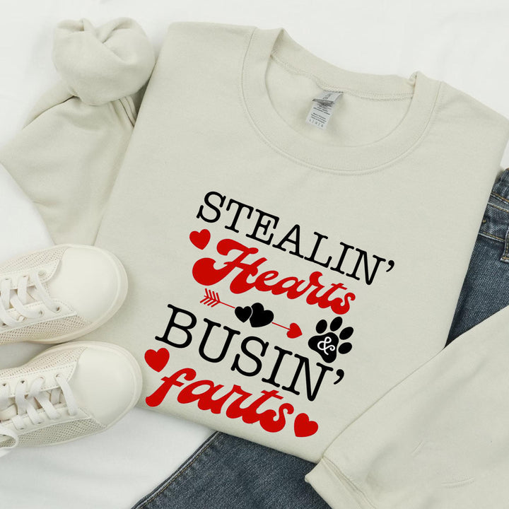 Custom pet Valentine's Day sweatshirt