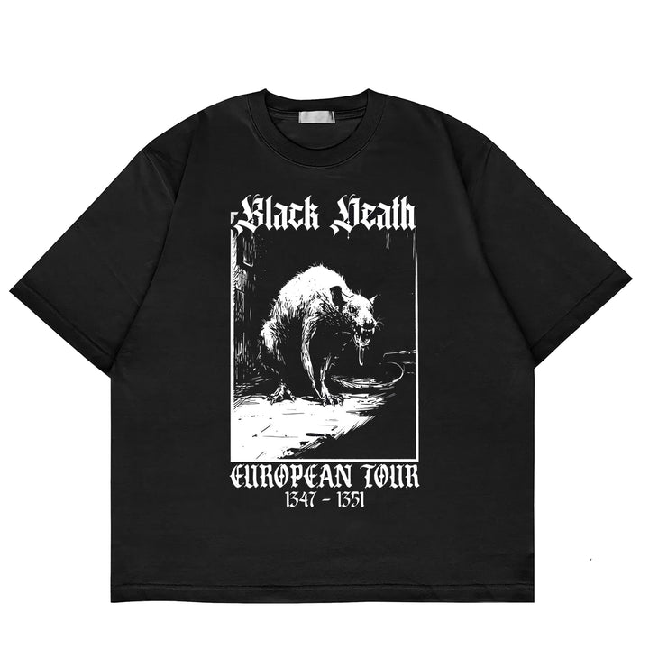 Black Death European Tour Vintage Graphic T-Shirt