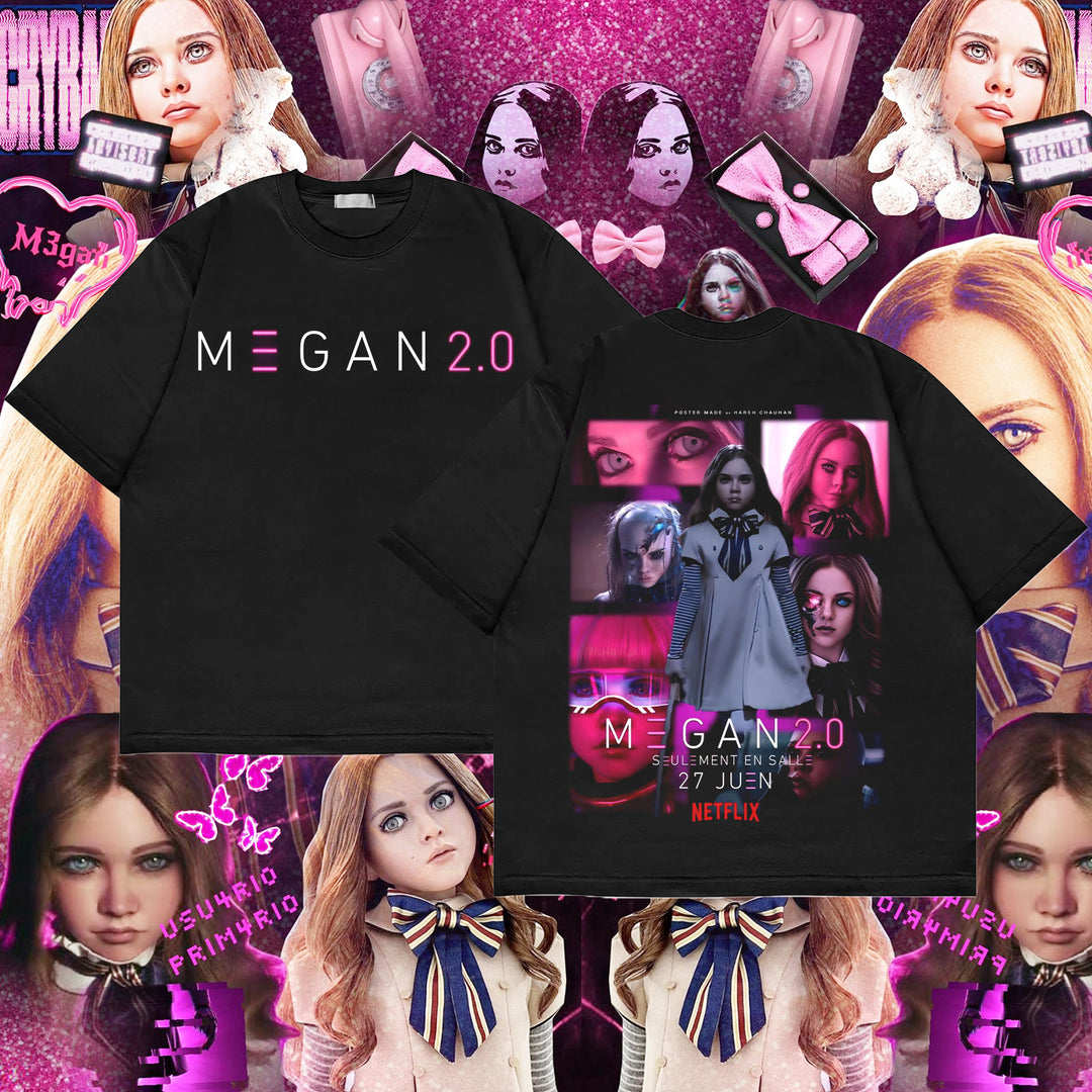 M3gan 2.0 (2025) Sci-Fi Horror Film Tees