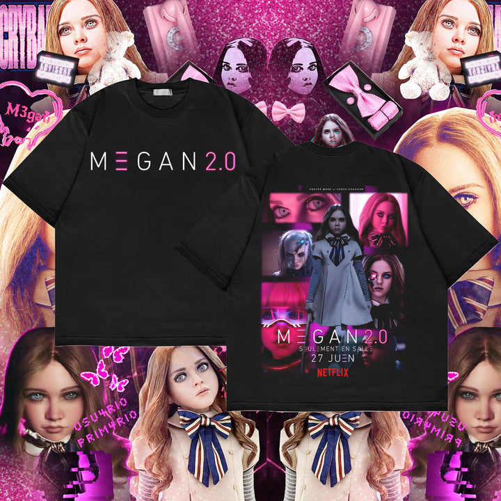 M3gan 2.0 (2025) Sci-Fi Horror Film Tees