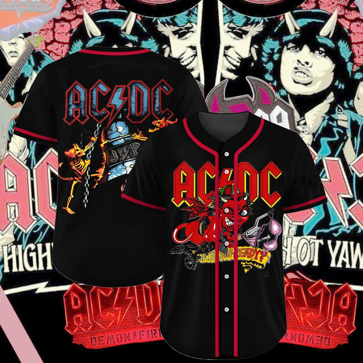 Custom Are You Ready AD/CD Jersey