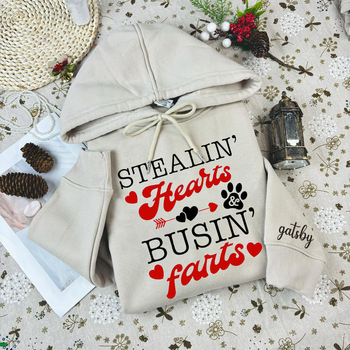 Custom pet Valentine's Day sweatshirt