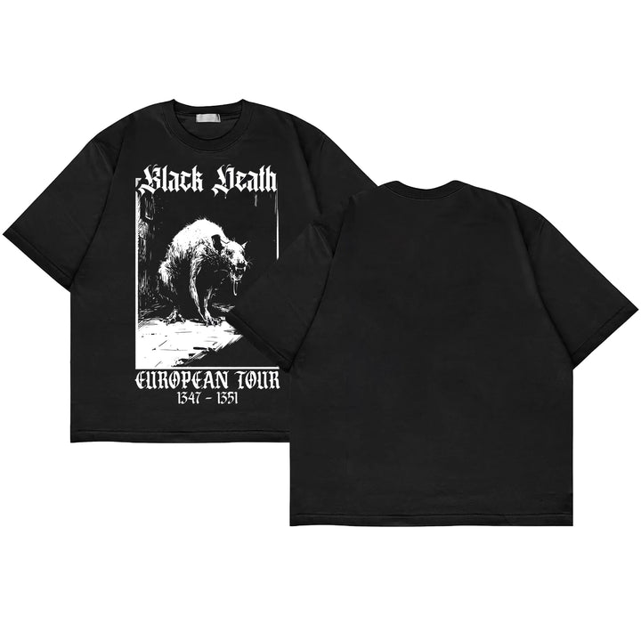Black Death European Tour Vintage Graphic T-Shirt